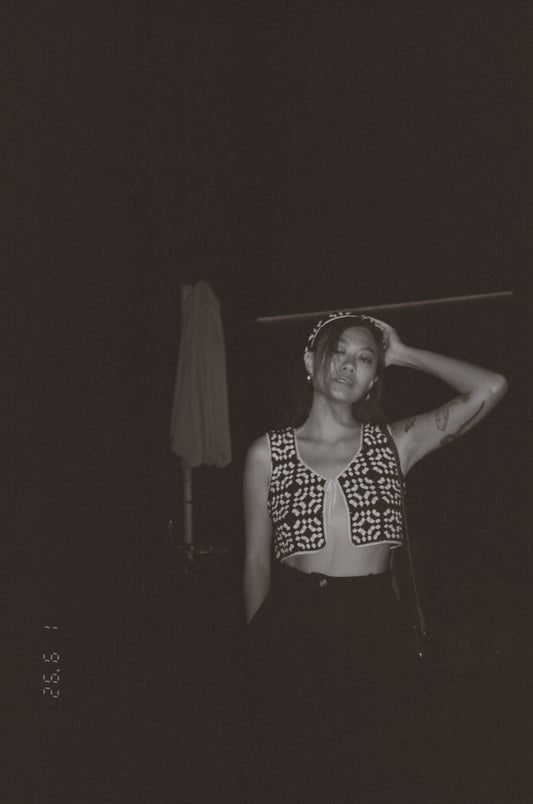 Finegan Vest Top - Mosaic